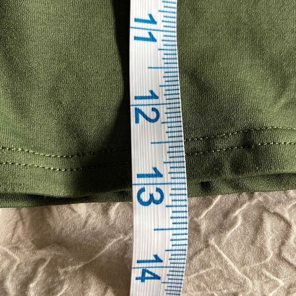 The C Collection By Christina Womens Swimsuit Skirt‎ Stretch Green Size Medium - Picture 7 of 7